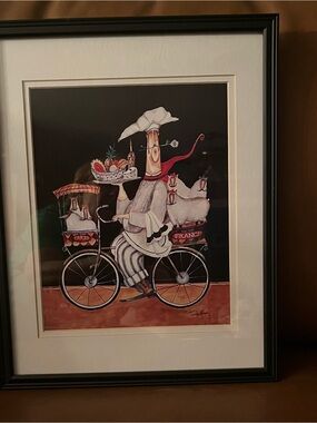 Sheep Chef Print by Jennifer Garant